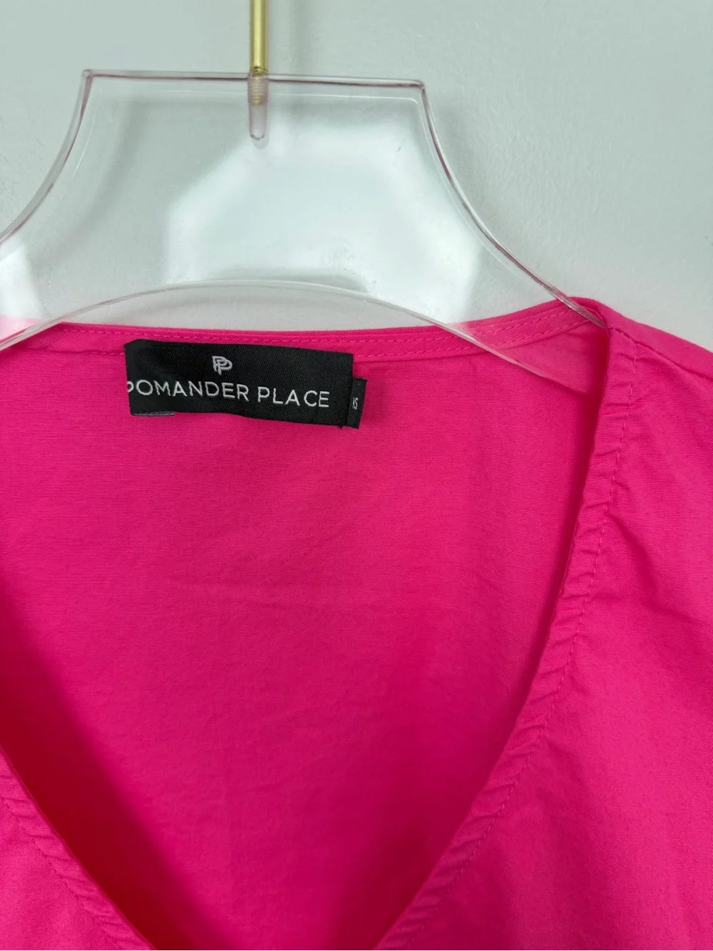 Tuckernuck x Pomander Place Hot Pink Easton Blouse